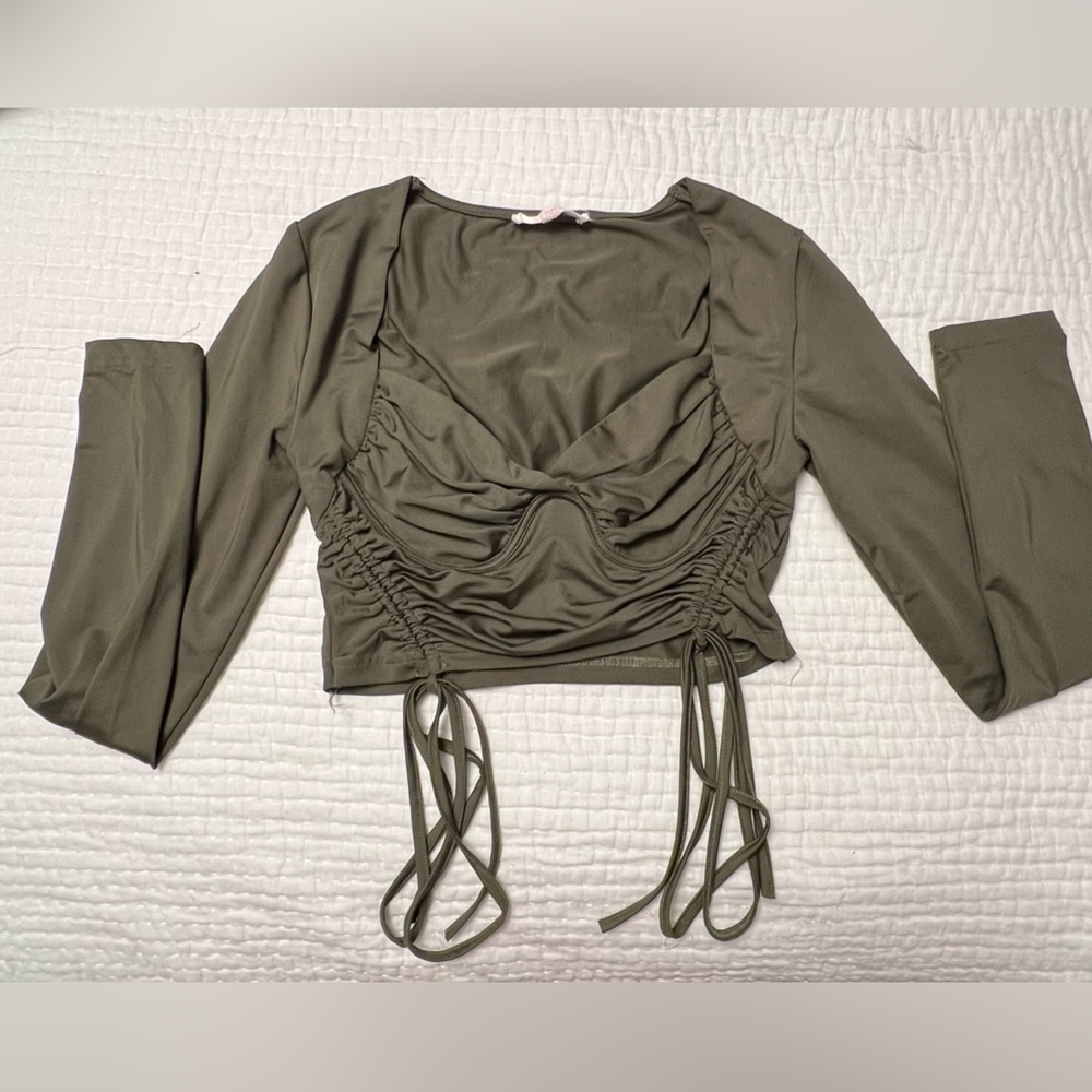 Army green going out top